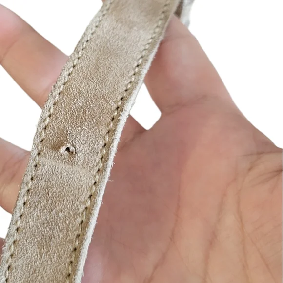 Prada Beige Suede Bucket Crossbody Bag - Picture 6 of 16